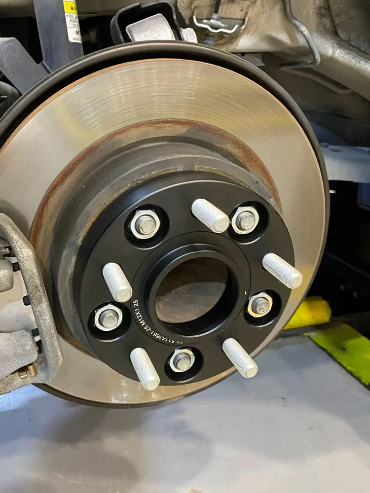 2 Stück 18/20/25/30/40 mm PCD 5 x 114,3 CB 64,1 mm Spurverbreiterungen Adapter Anzug für Tesla Model 3 Modell Y M14 x 1,5 – Detail 9