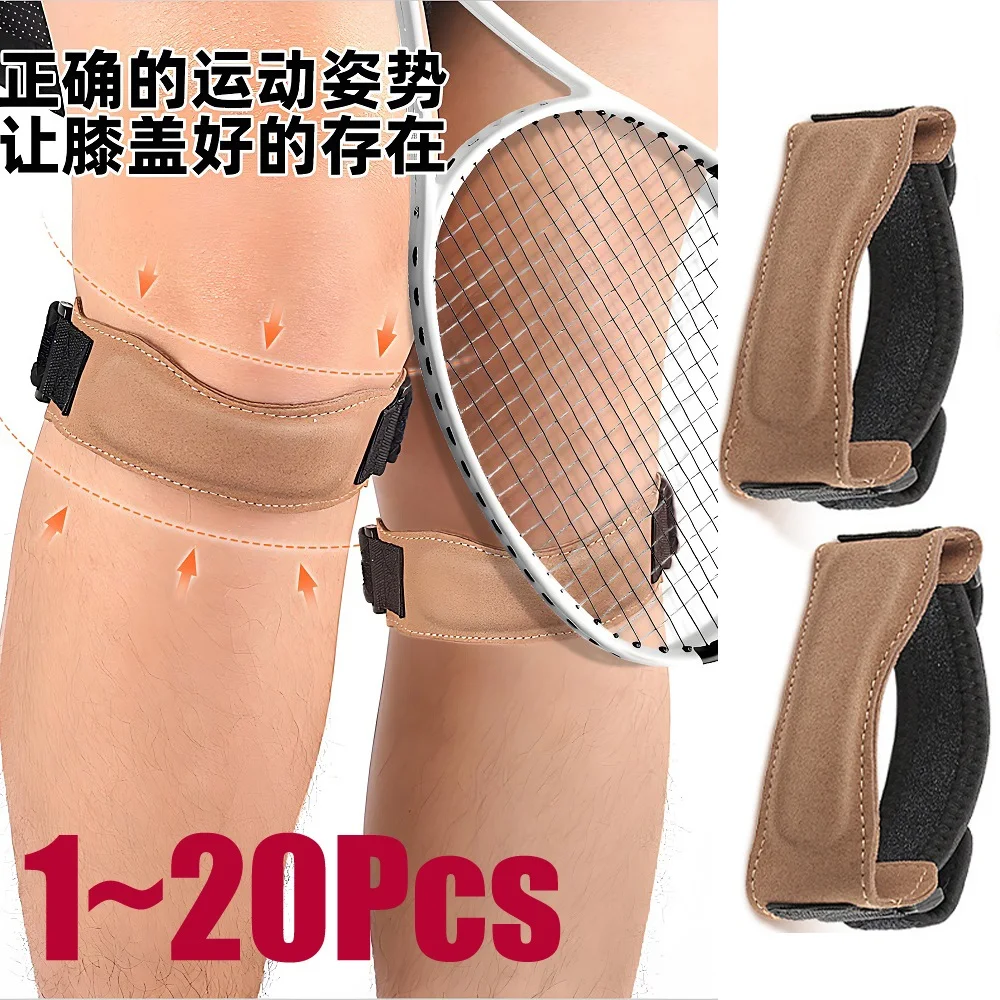 

Knee Patellar Knee Support Strape Brace Adjustable Shock Absorption Compression Knee Pad Sleeve For Basketball
