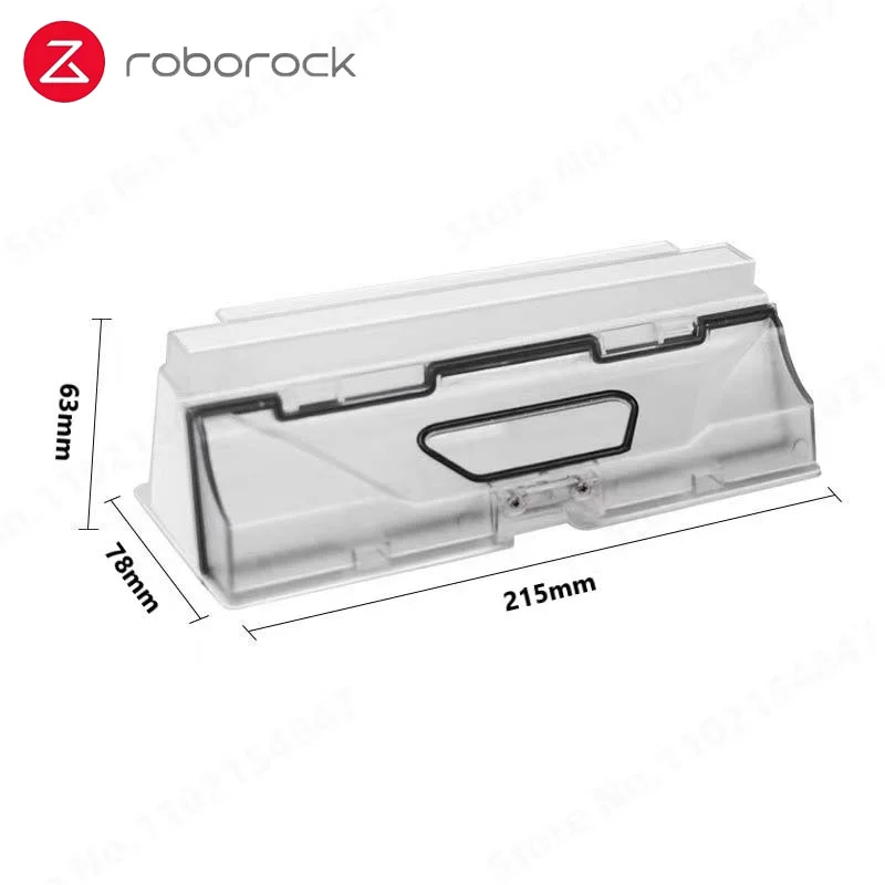 Roborock S5 MAX S6 MaxV PURE New Dust Box Vacuum Cleaner Robotic Parts Robot Dustbin Box with Filter Accessroies