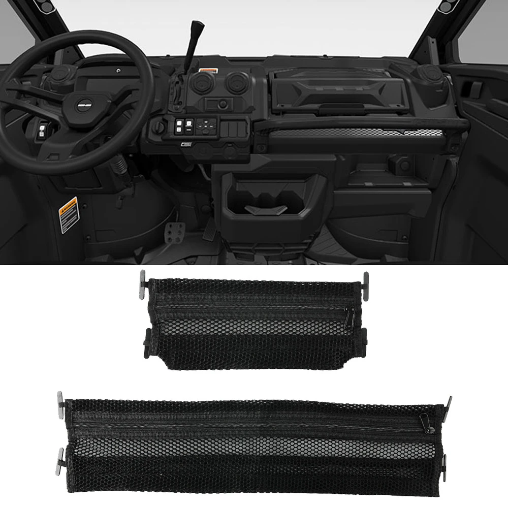 

New Version Dash Storage Nets For Can-Am Defender & Defender MAX Dashboard Storage Nets OE 715003129