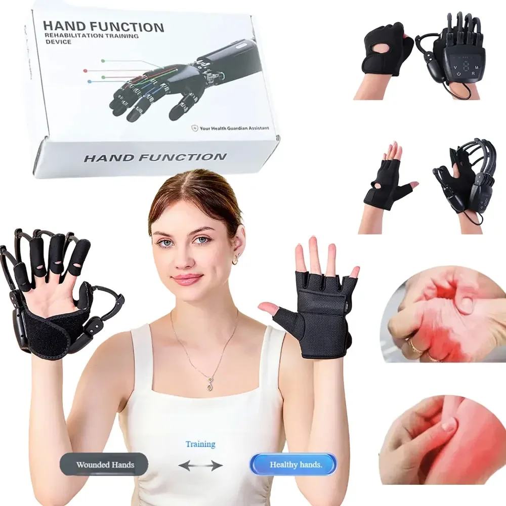 قفازات روبوت لإعادة تأهيل الهيكل الخارجي الميكانيكية، قوة المحرك، تدريب آمن وفعال، أوضاع ذكاء متعددة