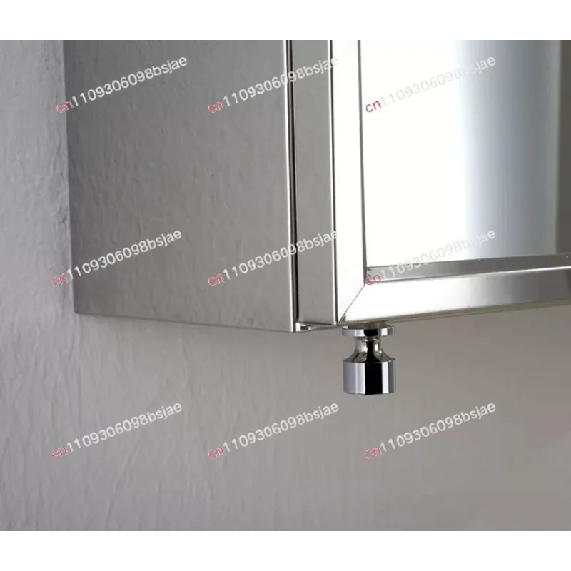 304 stainless steel mirror cabinet bathroom mirror box toilet locker hanging cabinet storage cabinet view 3