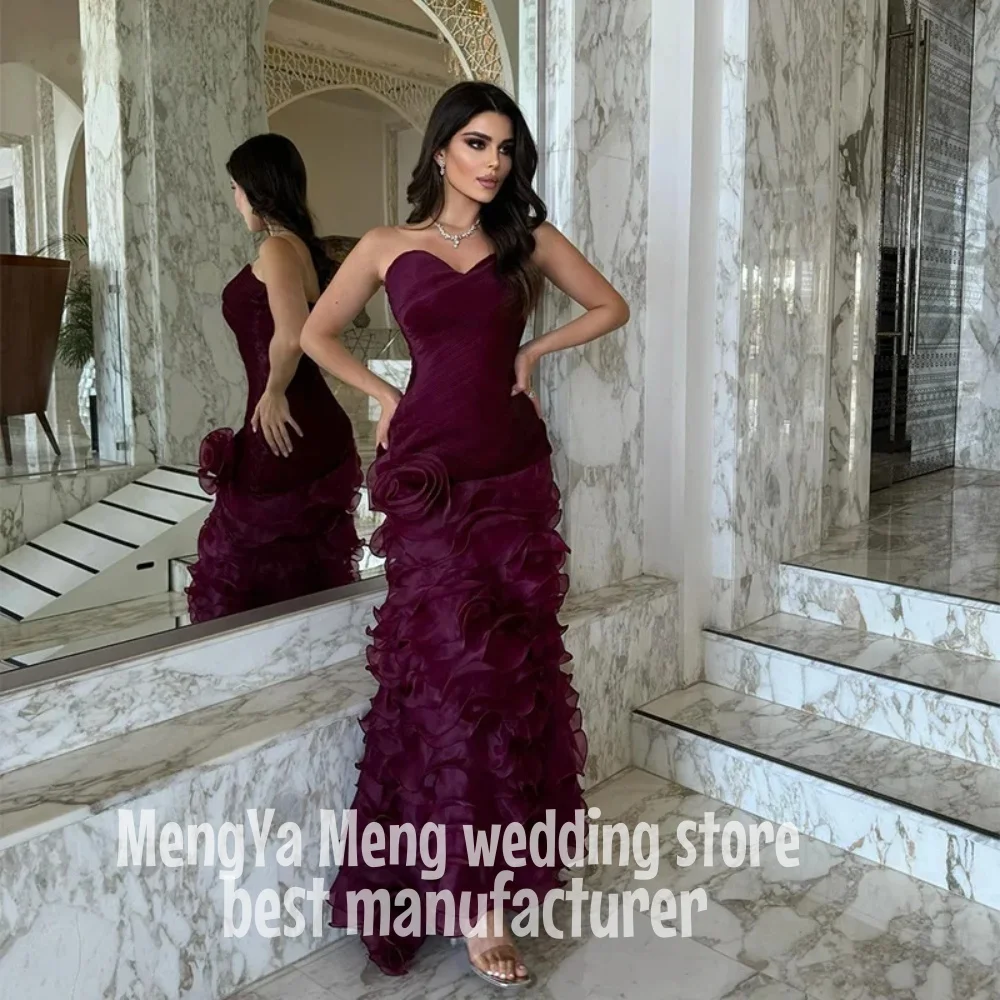 ZHUISHU 2025 Sweetheart Pleat Mermaid Classic Elegant Evening Dress For Woman Party Mermaid Formal Prom Gown Customized New