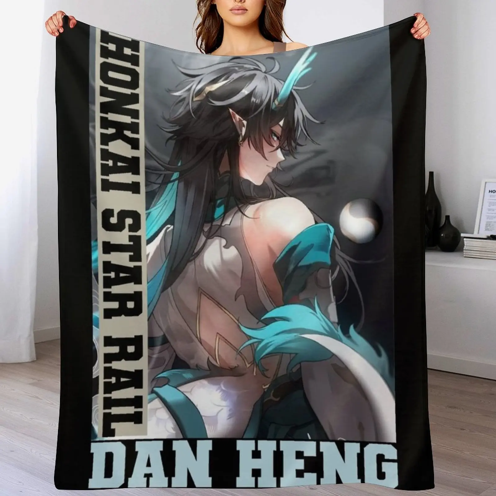 Dan Heng Honkai Star Rail Throw Blanket Summer warm winter Blankets