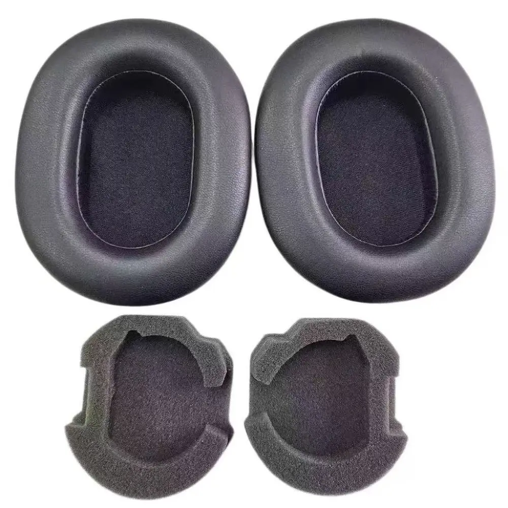 Nuevos almohadillos de repuesto de material suave, con espuma viscoelástica y transpirable, para auriculares Sony WH-1000XM5.