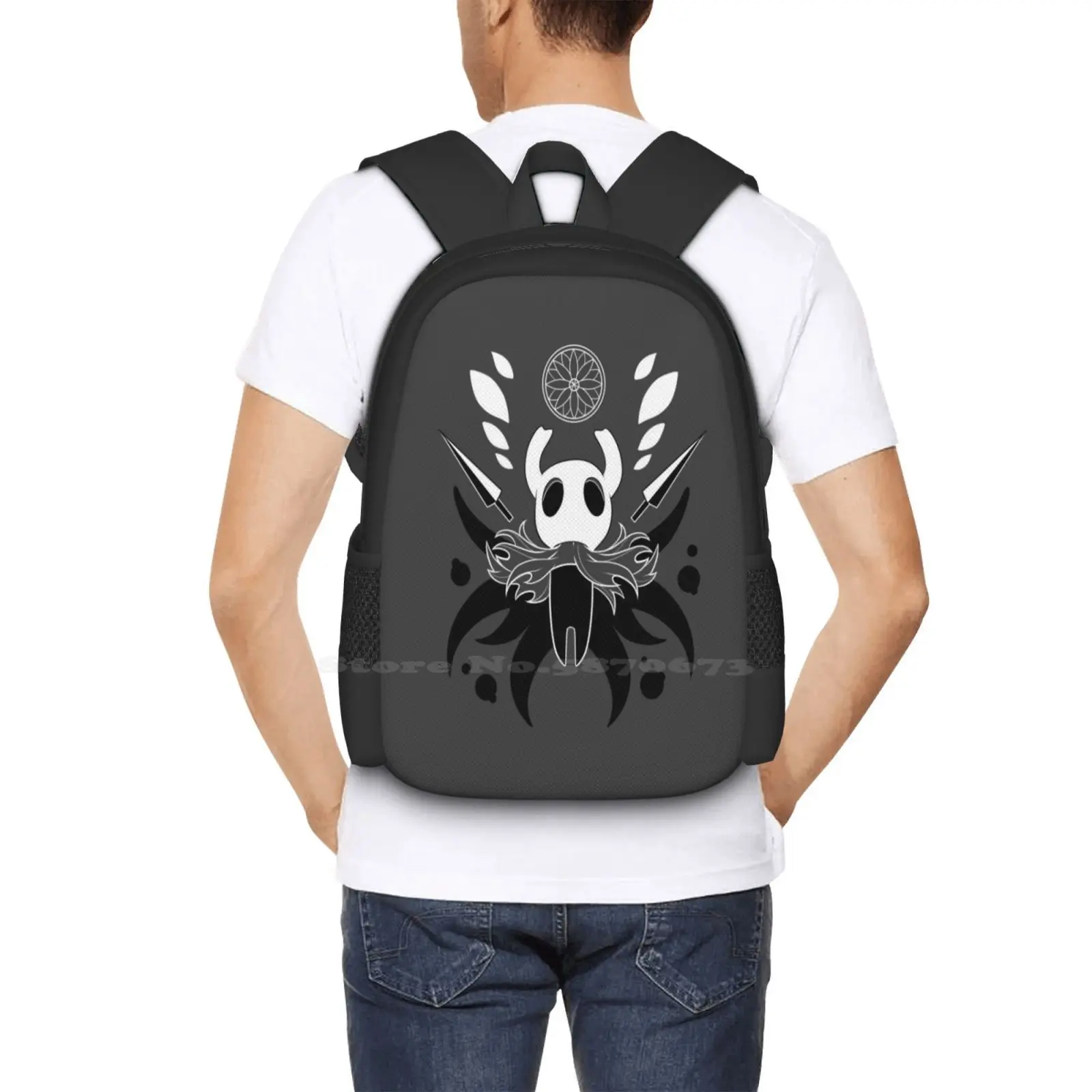 Hero Of Dirtmouth Hot Sale Backpack Fashion Bags Hollow Knight Holow Knight Hollow Night Hero Of Dirtmouth Vessell