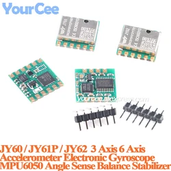 JY60 JY61P JY62 three-axis six-axis accelerometer electronic gyroscope mpu6050 Sensor module angle sensing balance stabilizer