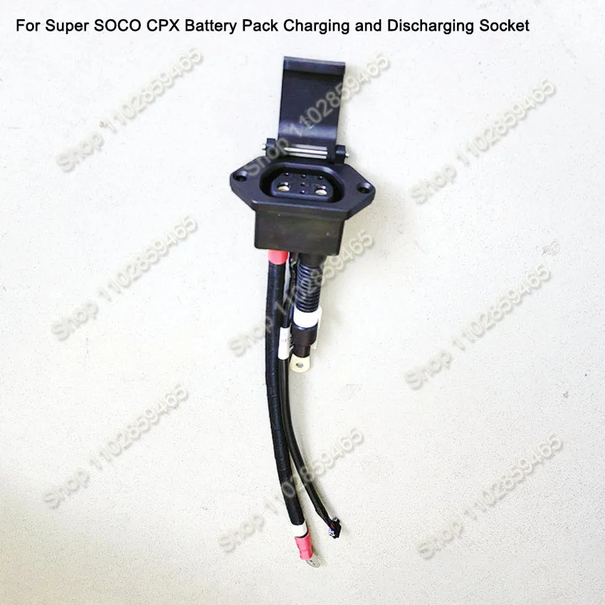 FOR Super SOCO CPX Battery Pack Charging and Discharging Socket (2+5) Motorcycle Accessories