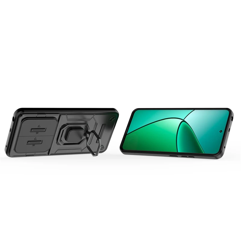 For OPPO Realme 12 Case Cover Realme 12 Realme12 4G Capas Back Armor Bumper Shockproof Camera Lens Ring Holder Fundas Realme 12 image 6
