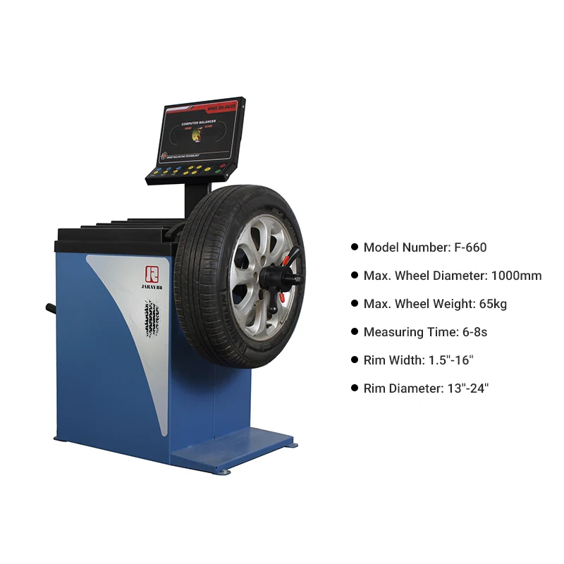 Smart Automatic Vehicle Car Equilibreuse Wheel Balancing Machine For Tire Balancing