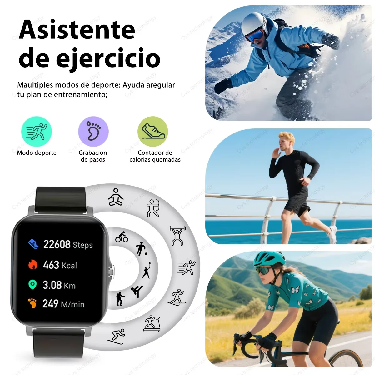 Reloj inteligente con pantalla - Smartwatch Watches Wallpaper reseña y precio
