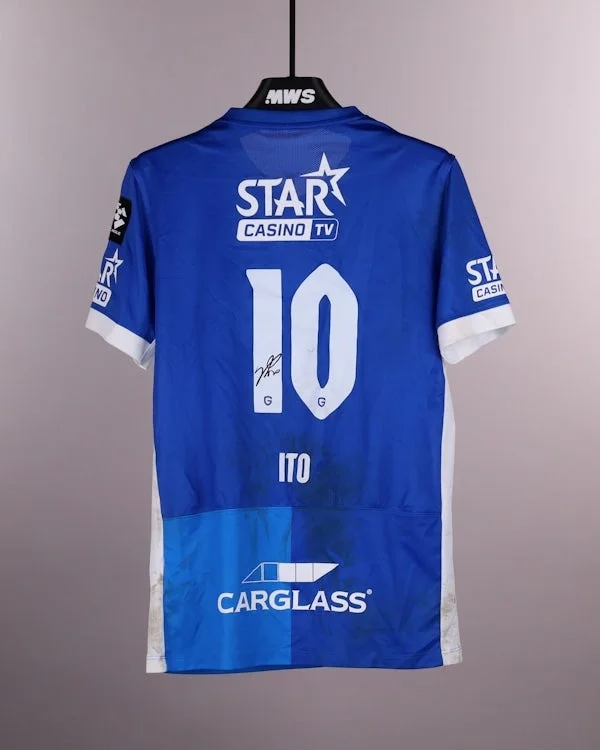 2026 KRC Genk 3D-gedrucktes Fußballtrikot für Herren, atmungsaktives, schnelltrocknendes Kurzarm-T-Shirt für den Sommer, Familien-Partnerlook – Detail 3