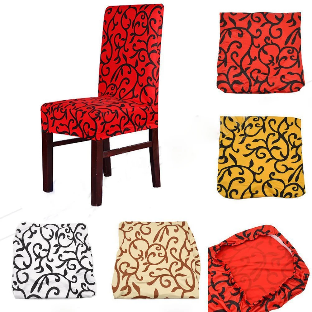 

1pcs Dining Chair Cover Stretchable Washable Slipcover For Hotel Wedding Banquet Meeting Celebration Family Dining Room Decor