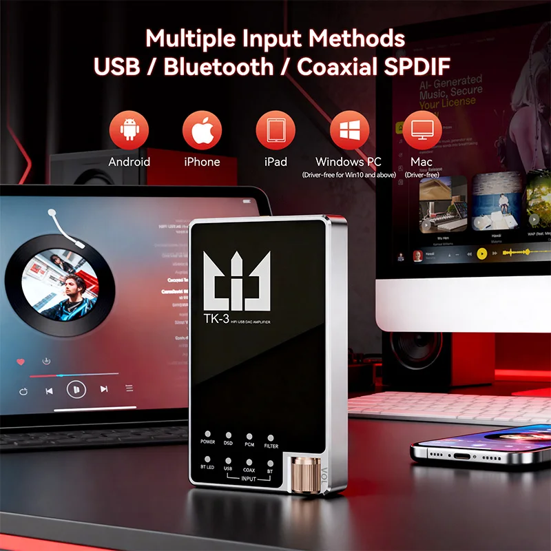 Tri TK3 Bluetooth D…