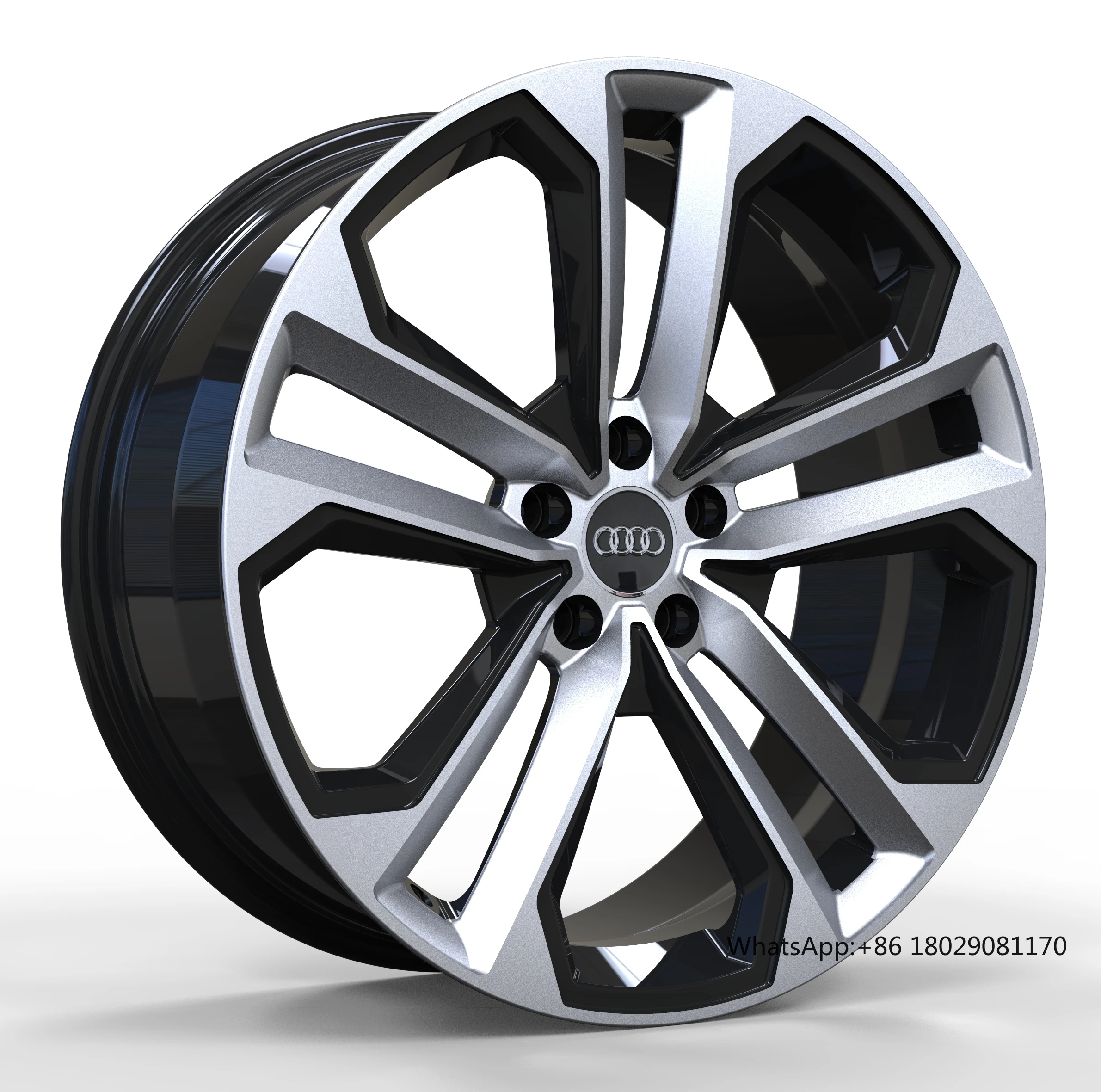 

High-Quality Deep Concave Car Alloy Wheel Rim with Two Piece Design - Durable Aluminium Alloy Forged Car Wheels