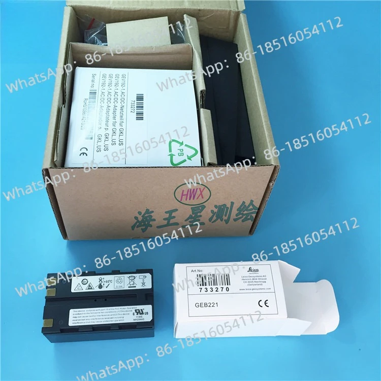 

Аккумулятор GEB221 для аккумулятора тахеометра LeicaTS02/06/09/15TPS/TCR1201