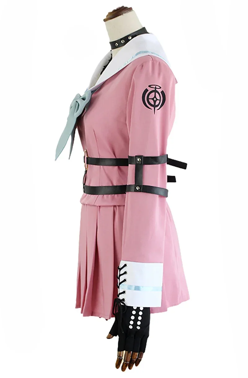 ¡Nuevo! Danganronpa V3: Killing Harmony Iruma Miu uniforme de conejo Halloween Navidad Anime Cosplay disfraces