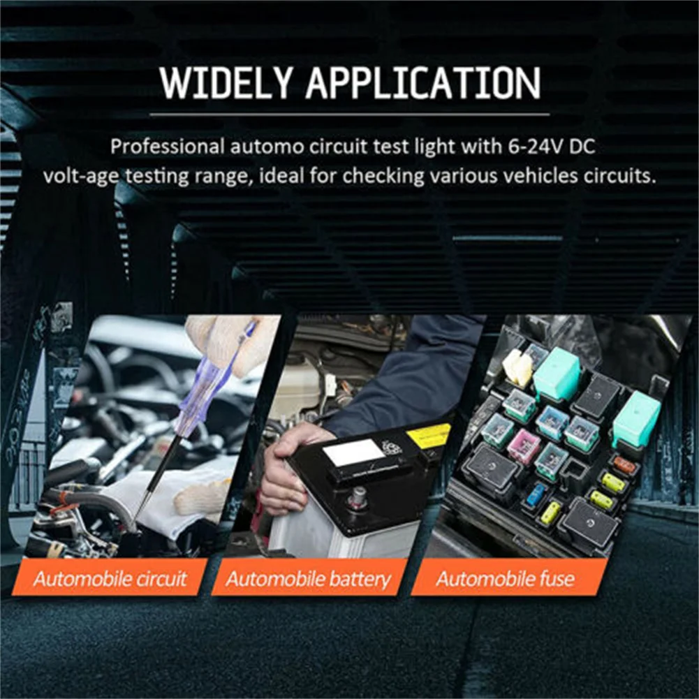 Car Test Pen Car Circuit Tester Car Battery Testing Ultra-hard Steel Probe Wire Piercing Probe Portable Design