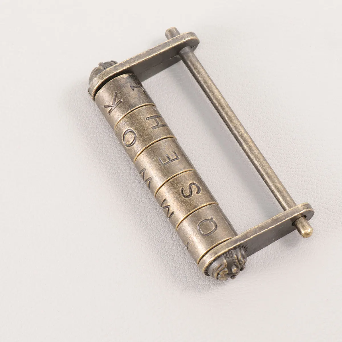 

Style Zinc Alloy Password Padlock English Letter Design Retro Lock For Home Office Drawer Decor Chinese Ancient Lock