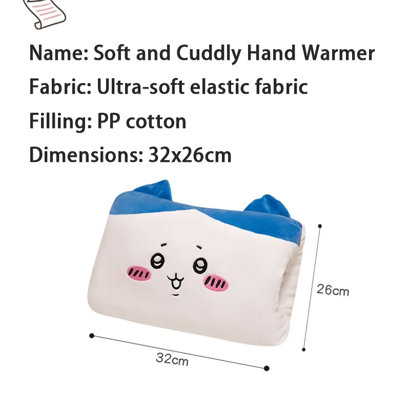 Peluche riscaldato giocattolo scaldamani cuscino cuscino comfort multifunzionale per dormire divano letto uso in auto idea regalo invernale