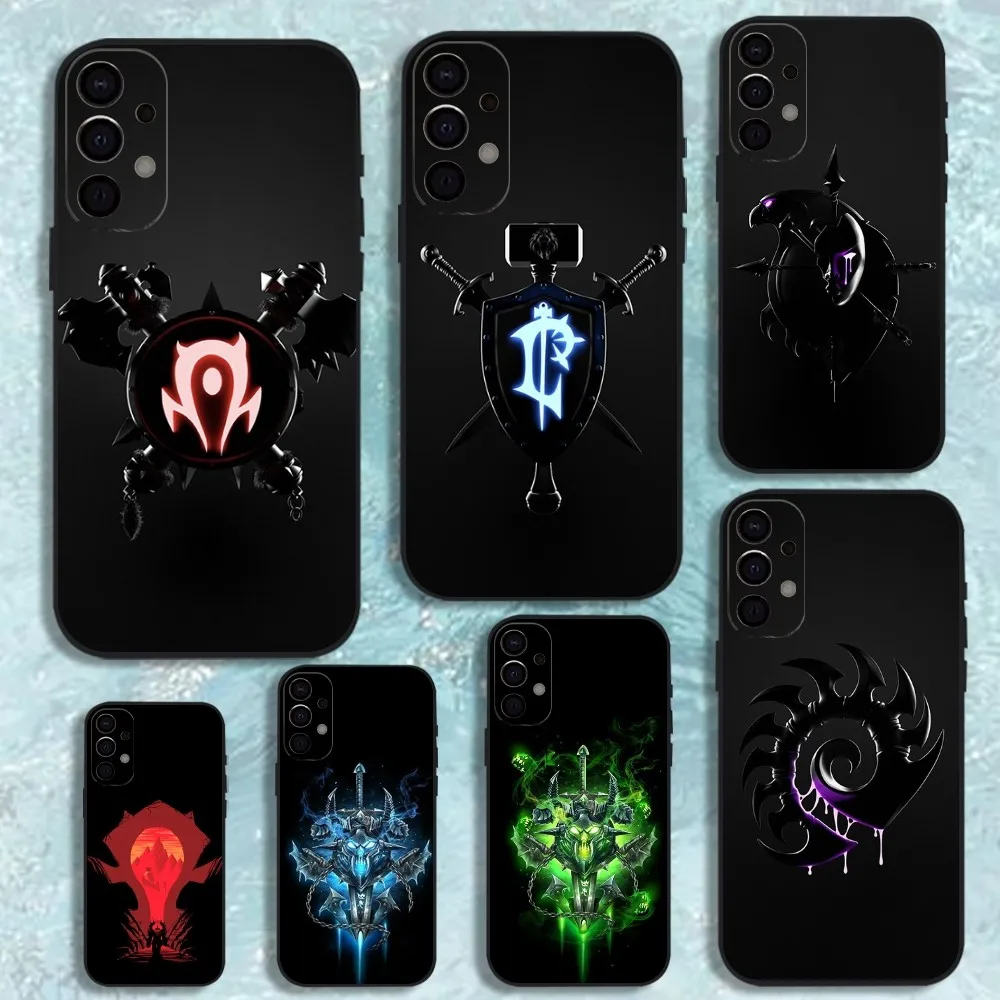 

The World of W-Warcraft Game Phone Case For Samsung S25,S24,S21,S22,S23,S30,Ultra,S20,Plus,Fe,Lite,Note,10,9,5G Black Cover