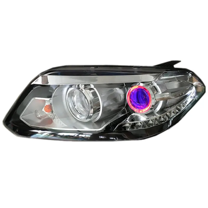 Customized Full LED Headlights For Chery Tiggo 5 Bi-xenon Projector Lens Front Lamps With DRL