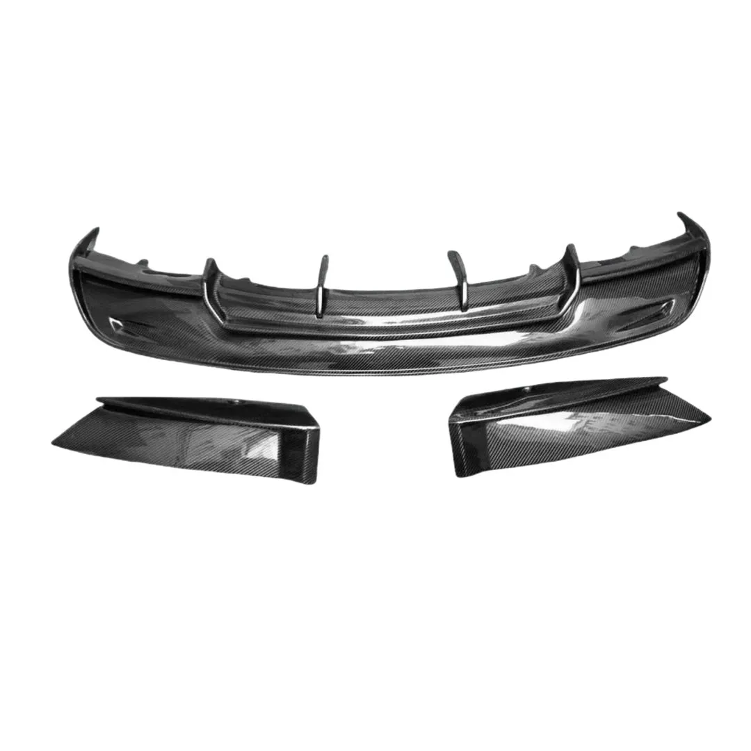 Suitable for Tesla S modified RZ rear lip Model S carbon fiber rear lip rear spoiler small surround