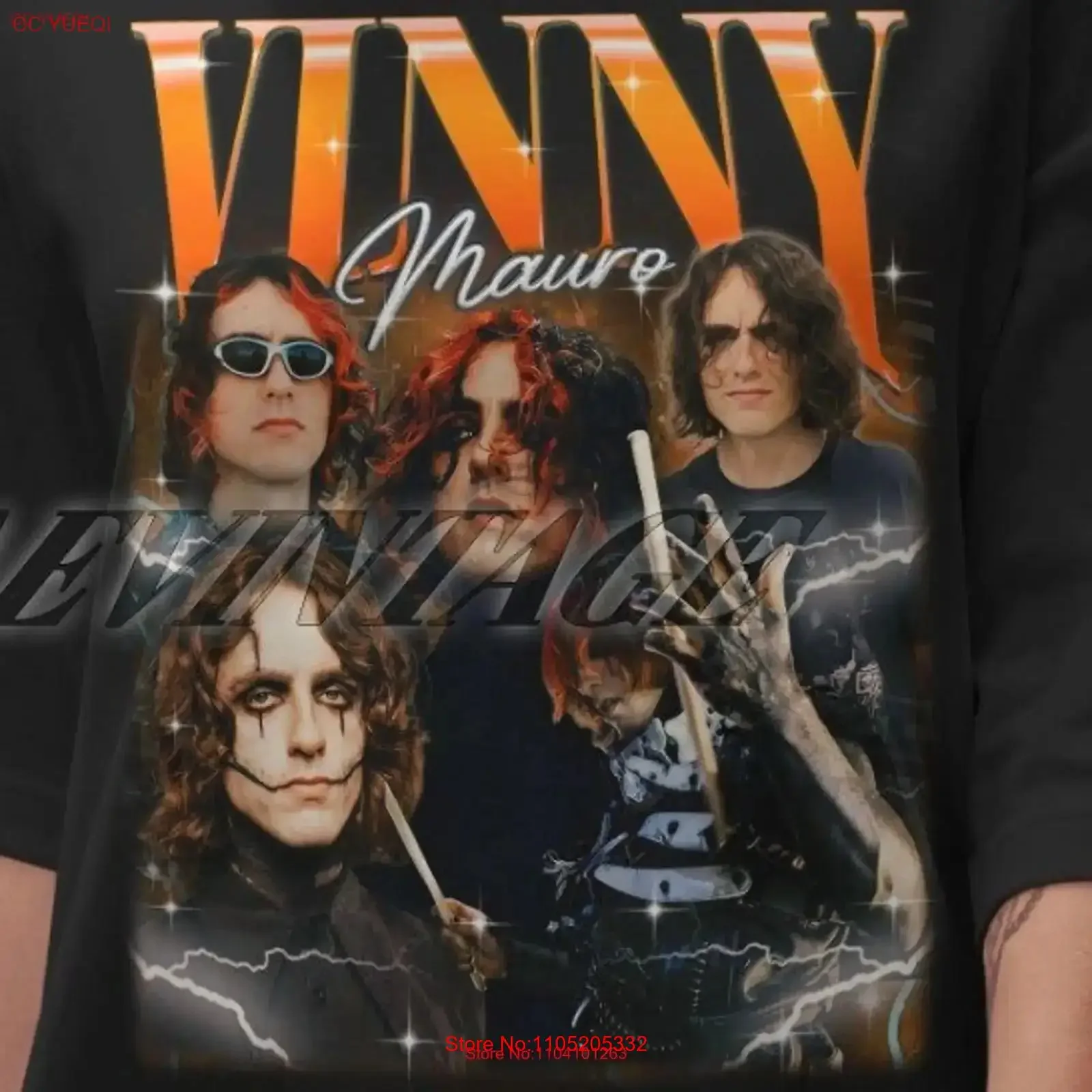 Limited Vinny Mauro Vintage T Shirt Motionless Fan Retro 90s Homage Merch vintage Washed graphic designer clothes Unisex homme