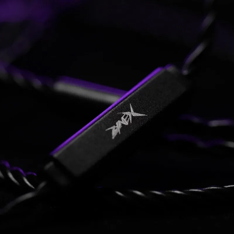 ZYNEX أصل سماعات الألعاب في الأذن الحيوية الألياف الحجاب الحاجز جودة صوت عالية 3.5 مللي متر الألعاب السلكية HIFI سماعات 0.78 مللي متر 2pin #5