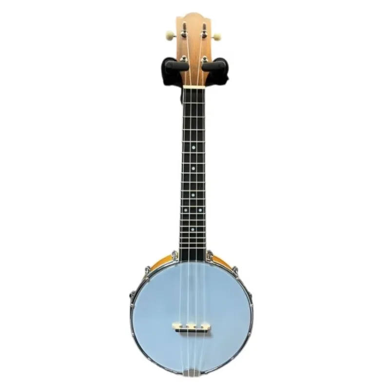 Four-string Banjo With Cover Mahogany Plywood Western Ethnic Instruments