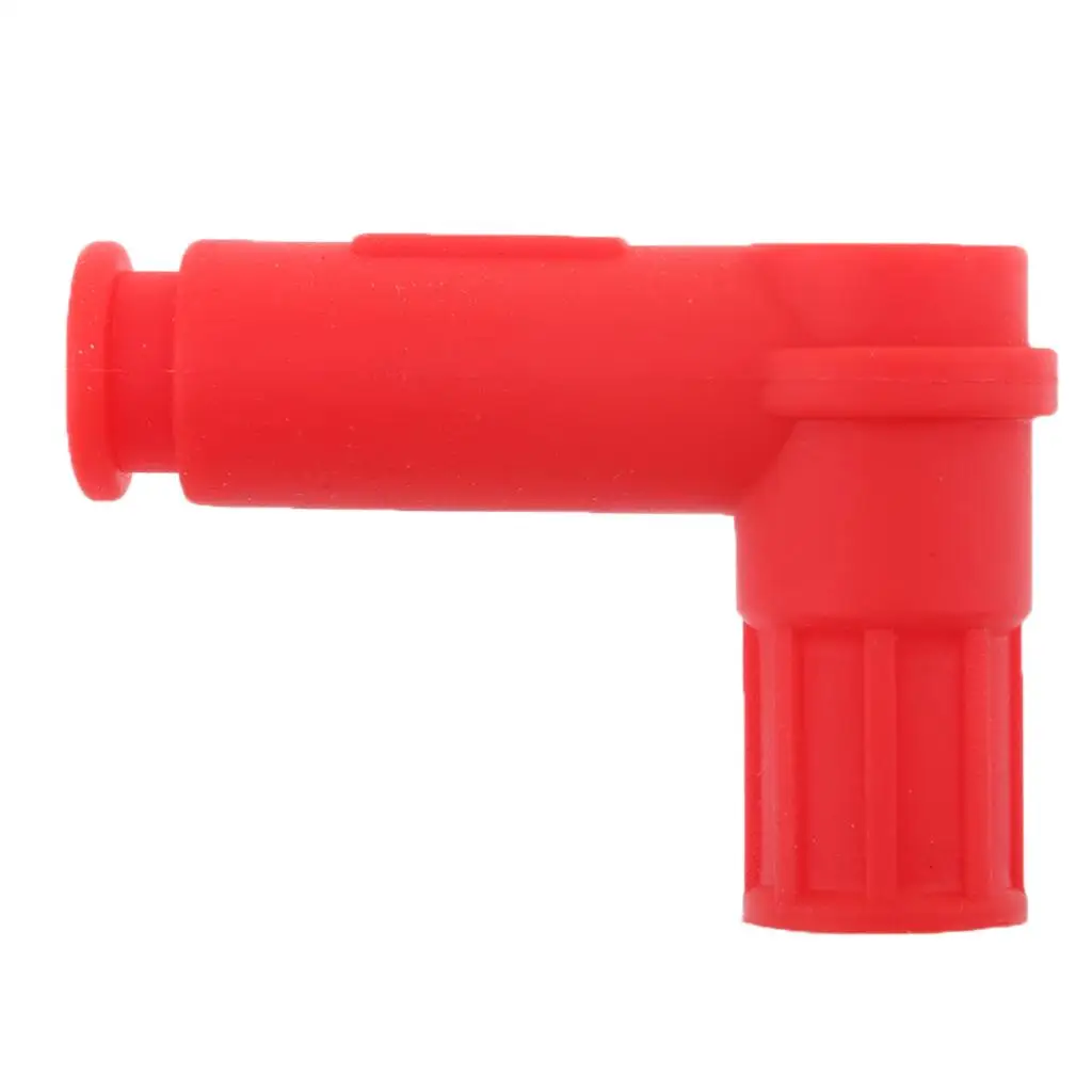 1 Piece Spark Plug Motorcycle Spare Part Silicone Spark Plug Cover - Red