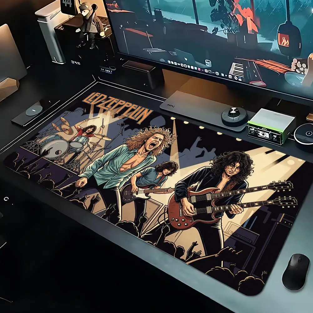 Led Zeppelin Mouse Pad Large Playmat Gaming Customized Mat XXL Size Gamer Office Mousepad Logo Desk Mat