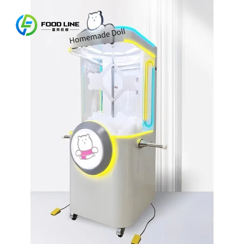 DIY Plush Toy Stuffing Machine Homemade Customizable Doll Filling Equipment FL Customized Wholesale