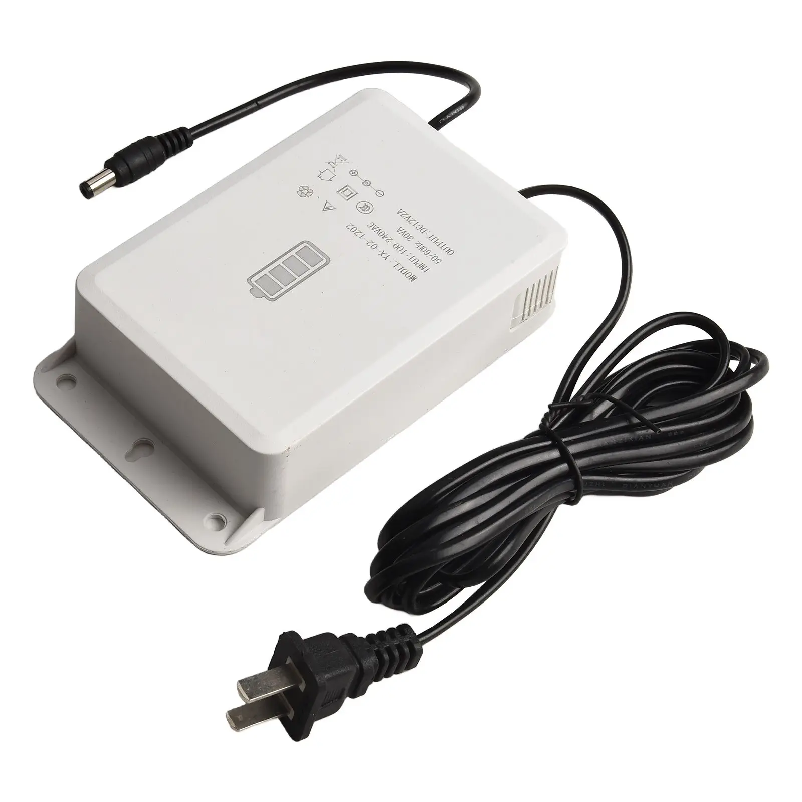 2400MA Battery Capacity Rainproof UPS Power Supply Backup Power Adapter Electromagnetic Protection Fireproof Shell