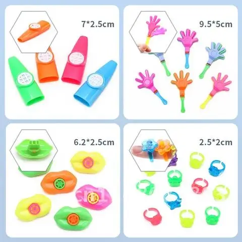 100PCS Kids Birthday Party Favor Carnival Prizes Box Goodie Bag Fillers Bulk Toys Assortment Party Toys