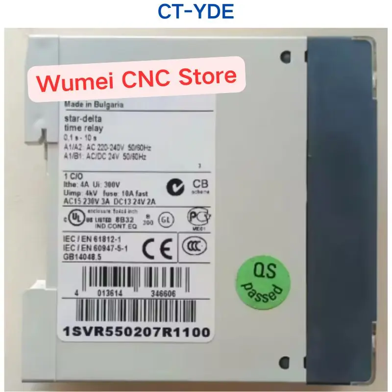 Second-hand test OK safety relay CT-YDE If you need other specifications, please consult