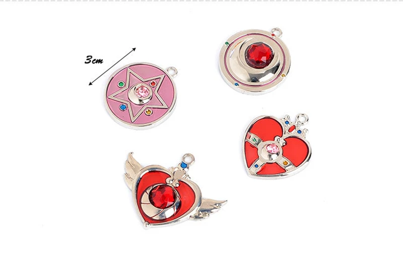 بحار القمر القلائد بحار الزئبق المريخ المشتري فينوس أورانوس نبتون بلوتو زحل المعادن قلادة المعلقات الشكل سلاح مجموعة #5