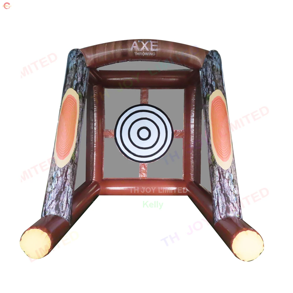 

Free Shipping Outdoor Activities Inflatable Axes Dart Board Axe Throwing Carnival Game for Sale