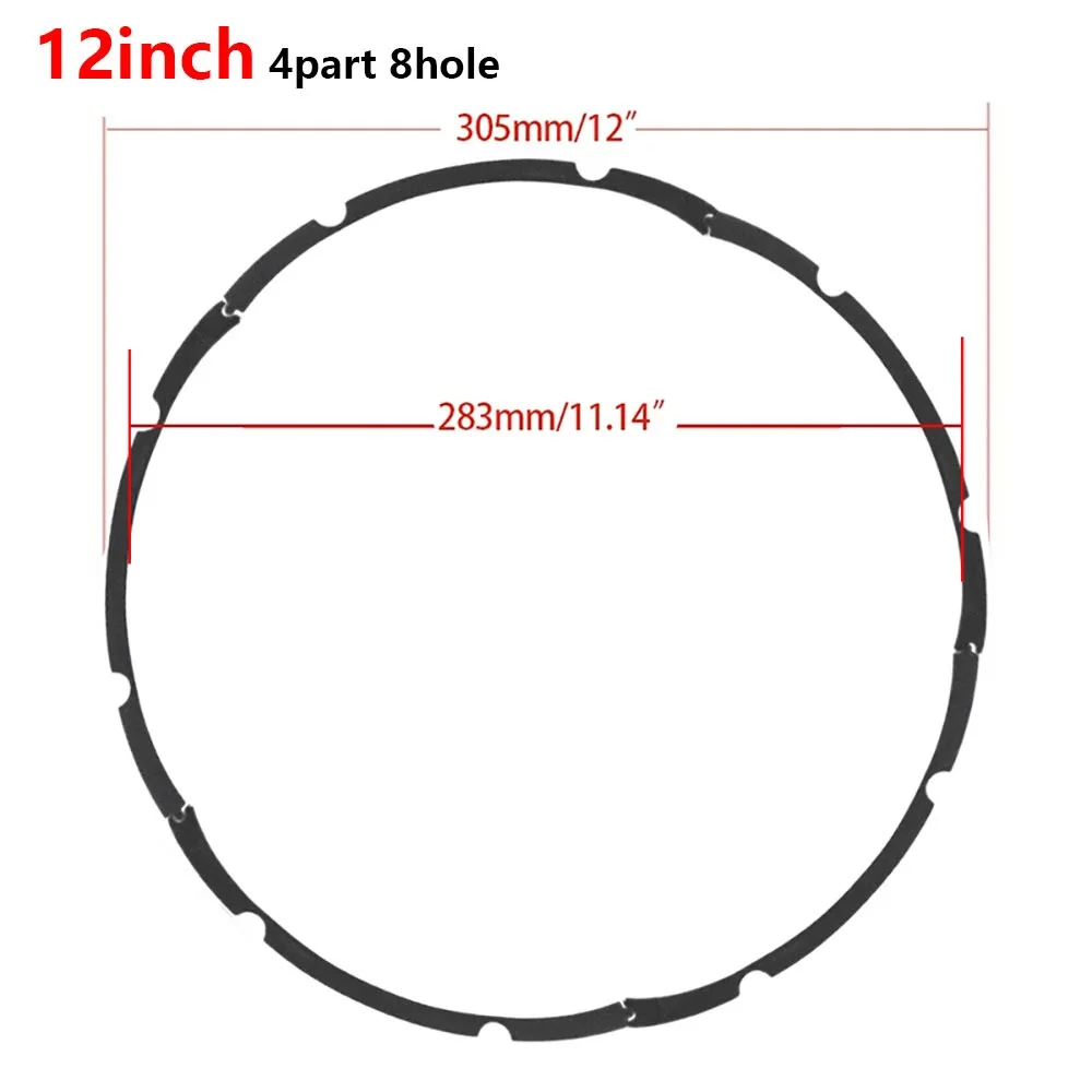

1Pcs 4 Hole 8 Hole Woofer Speaker Foam Pads DIY 4/5/6.5/8/10/12/15/18Inch Speaker Shell Sponge Strip EVA Gasket Ring