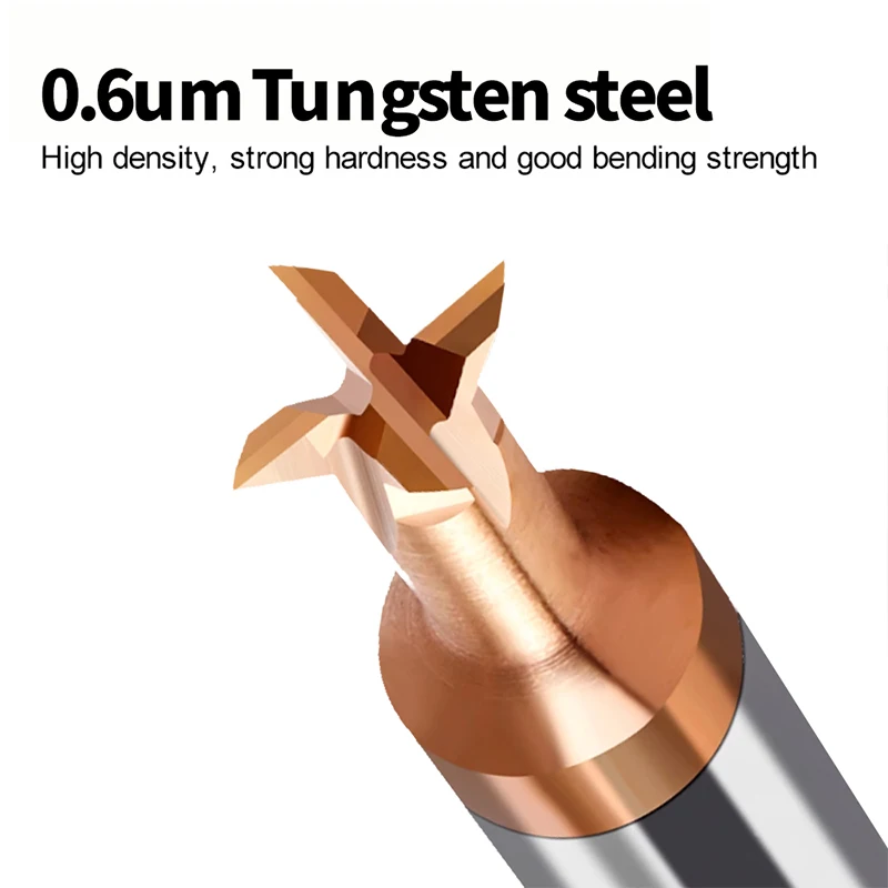 VACK HRC60 Carbide Dovetail Milling Cutter 30 45 60 Degree Tungsten Steel End Mill 4Flutes CNC Machining Tools for Metal Endmill