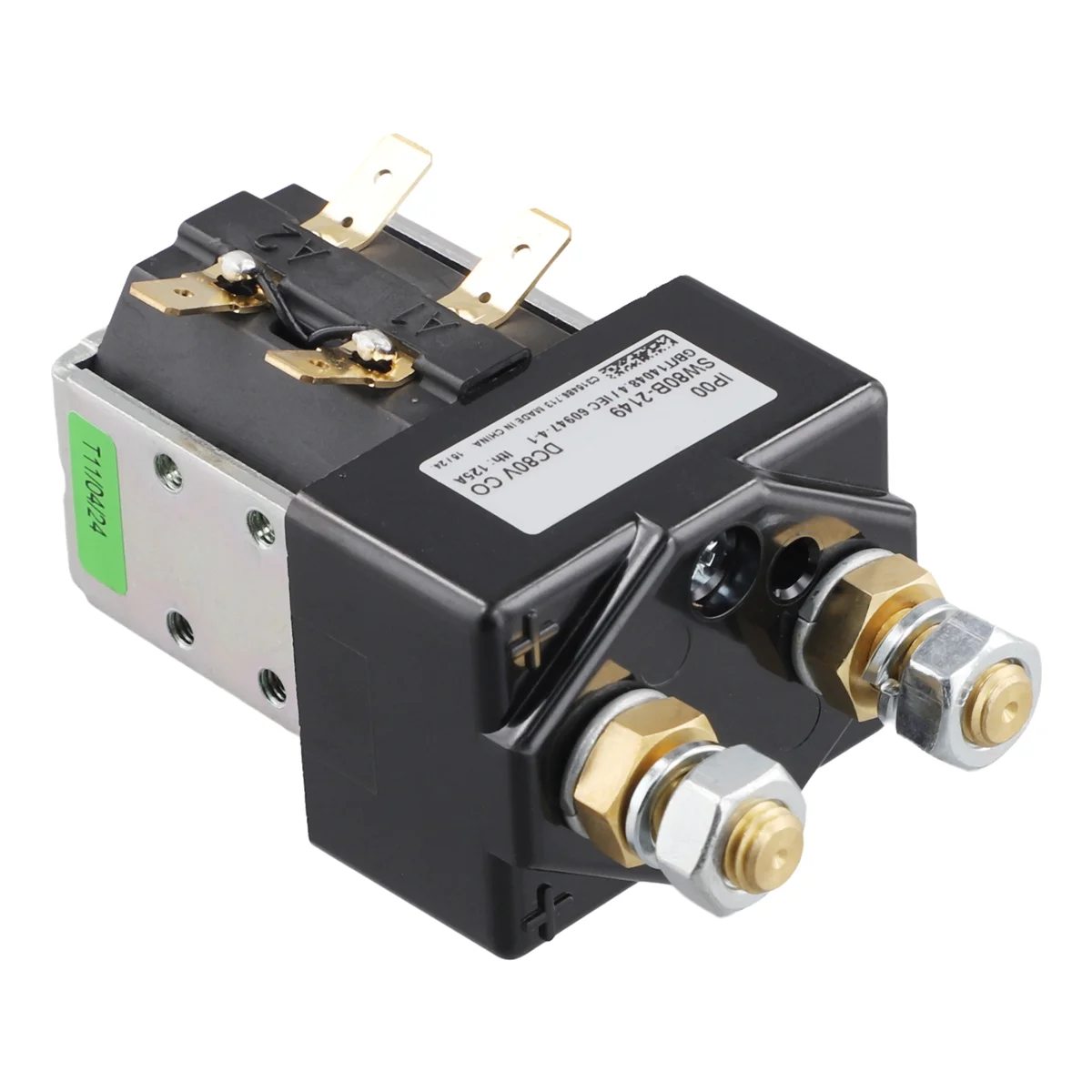 80V/125A DC Contactor for Albright Contactor SW80B-2149 Replace SW80B-62 Mechanical Equipment Solenoid Valve