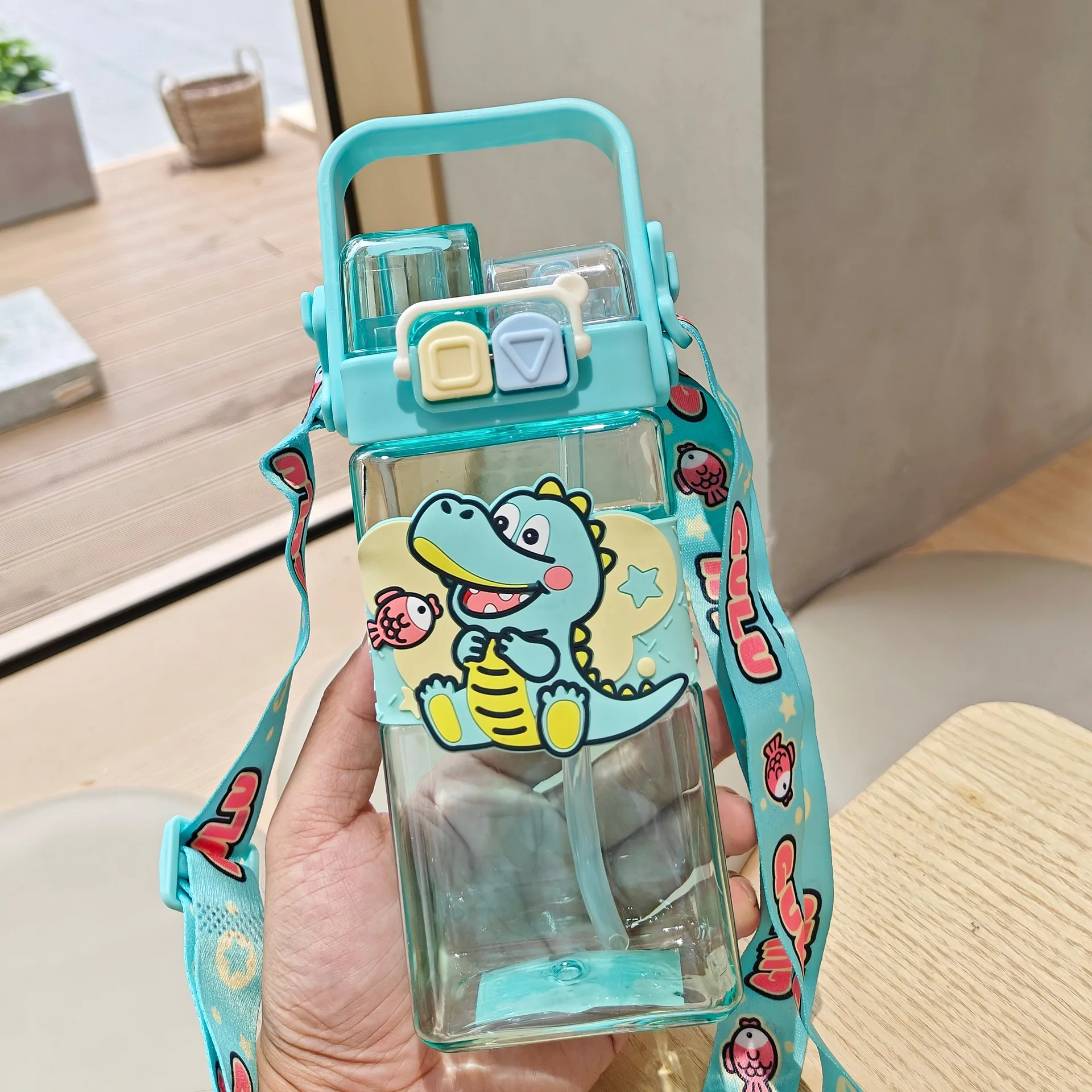 Cartoon Children's Water Bottle School Specific Kettle Portable Anti Drop And Heat-resistant Kids Student Drinking Bottle