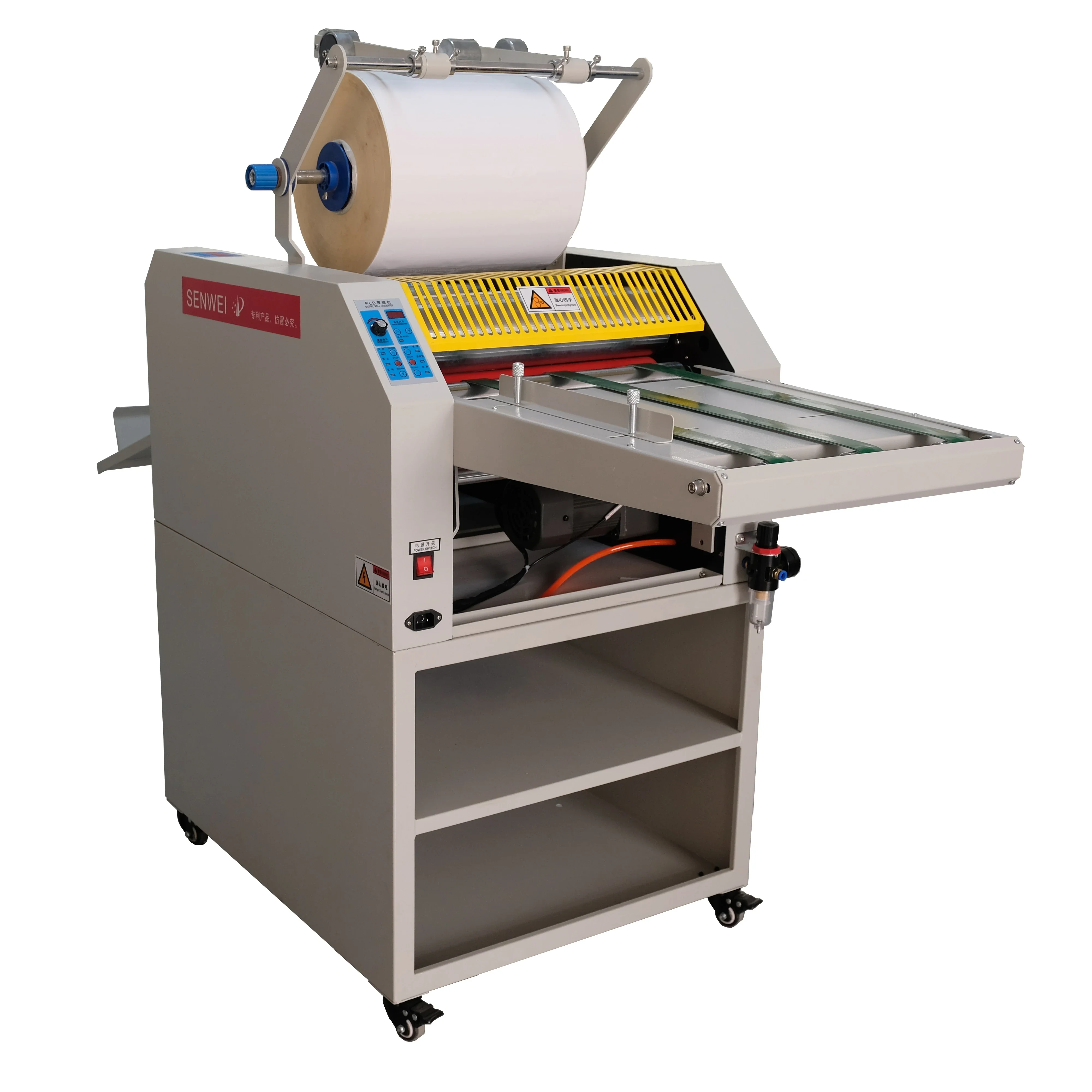 SMFM390C 370mm Oil Heating laminating machine Hot roll BOPP machine laminating machine price