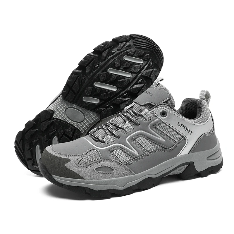 Unisex Grey Wanderschuhe Größe 36-46 Outdoor Climb Sneakers Frauen atmungsaktive Wanderschuhe Herbst Bergsteigen Freizeit schuhe