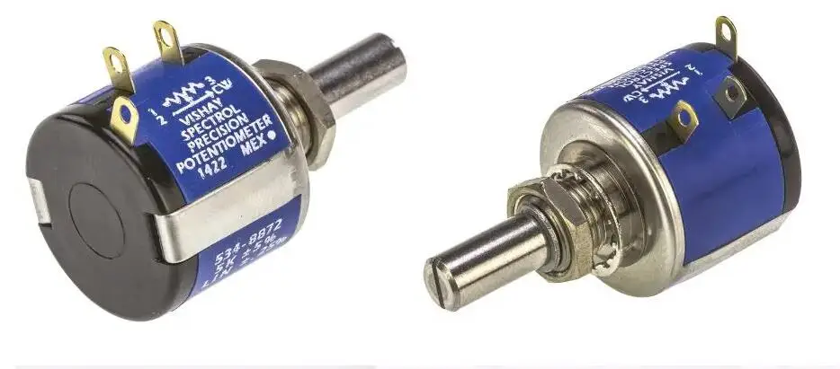 534B1502JC8872 Vishay 534 Series 10 Turn 5kΩ ±5% Wirewound Potentiometer