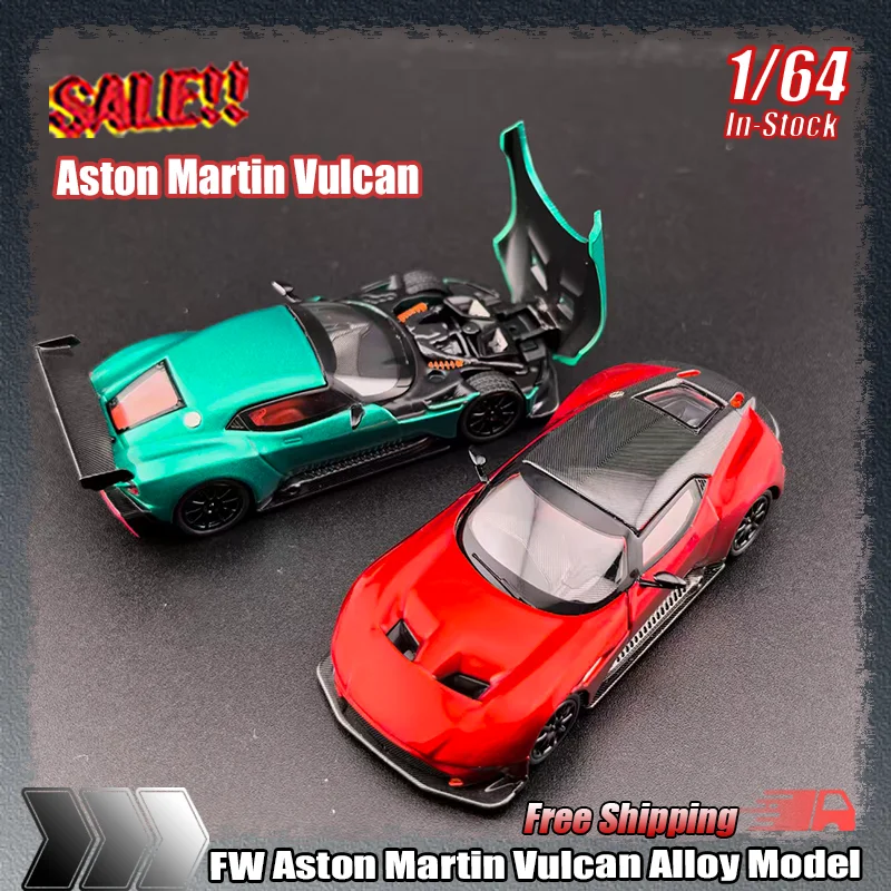 الأسهم الجديدة Fw 1:64 أستون مارتن فولكان محاكاة سبيكة مصغرة يموت الصب نموذج مخصص لعب الأطفال الهدايا جمع حلية