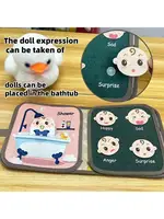 Libro de tela Montessori para bebés