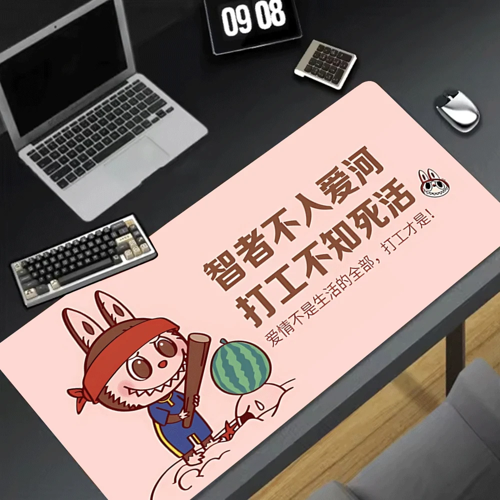 

Cute Labubu Keyboard Pads Creative Gamers Protective Pads New Labubu Thickened Seam Edges Suitable for Office and Gaming