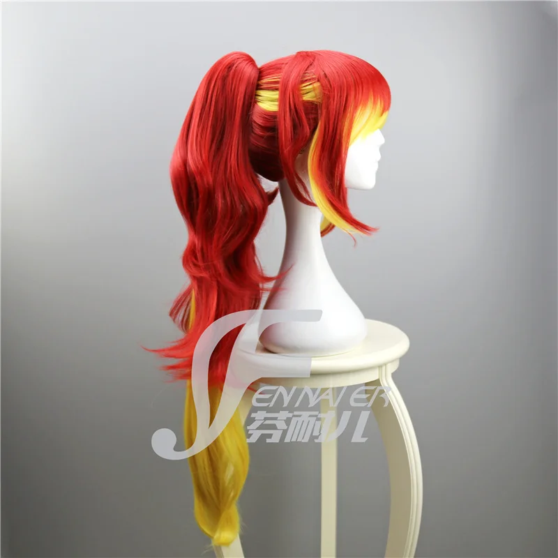 Anime Blue Exorcist Kirigakure Shura Cosplay Wig Ao no Exorcist Role Play Kirigakure Shura Long Hair Ponytail Wig