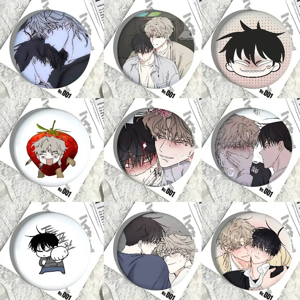 Insignias de estrellas de dibujos animados de marea baja en crepuscular, broches, alfileres, accesorios de estaño, regalos de Navidad, regalos de cumpleaños